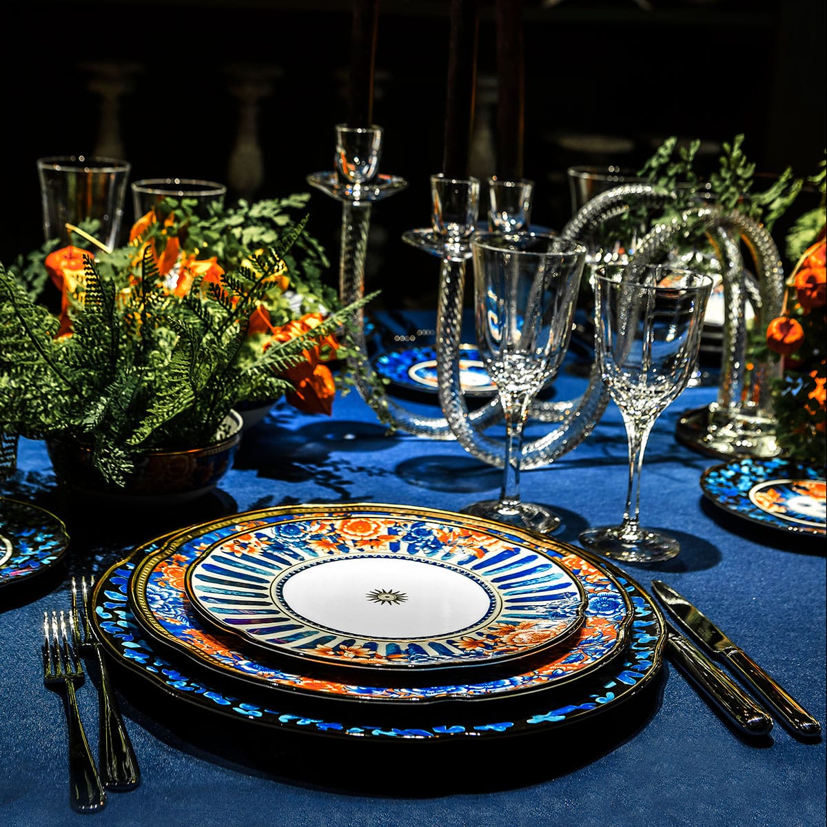 طقم عشاء 16 قطعة لأربع أشخاص كاناريجيو