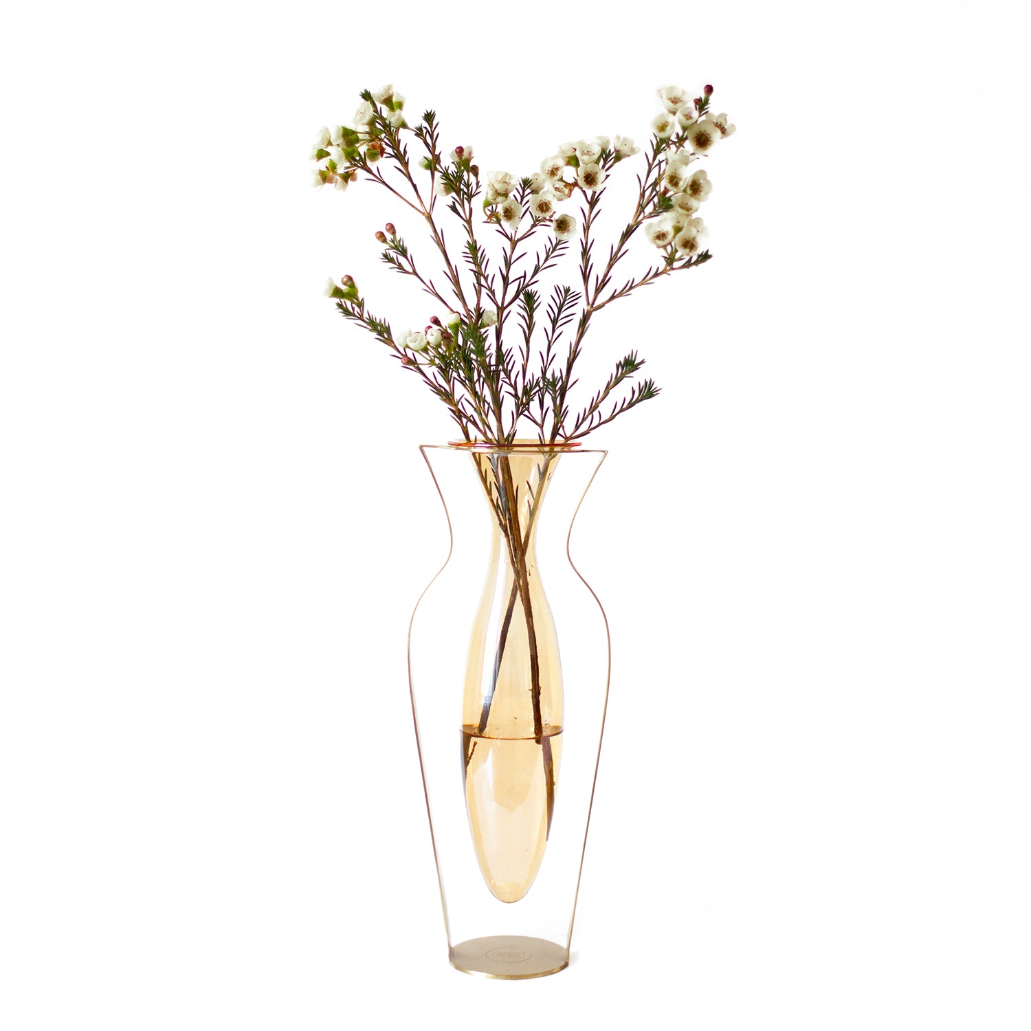 droplet tall vase honey drp02 - LAZADO