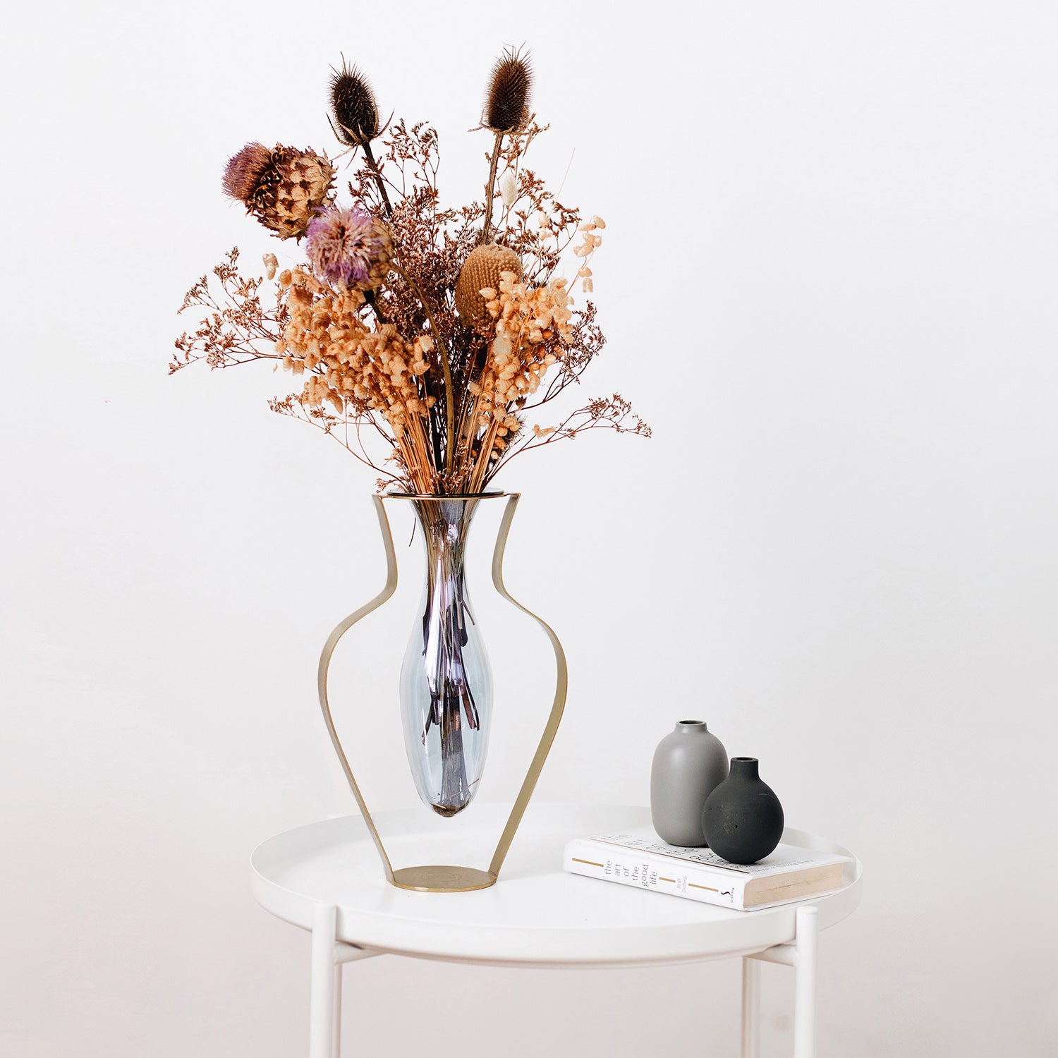 droplet wide vase aqua drp04 - LAZADO