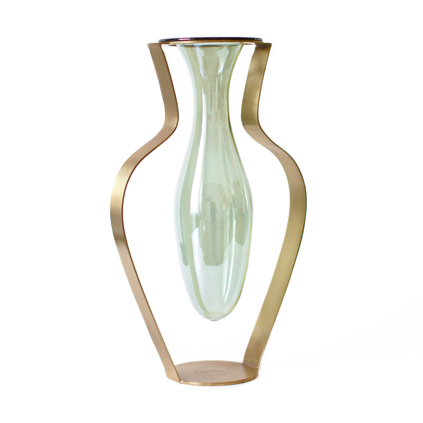 droplet wide vase ment green drp03 - LAZADO