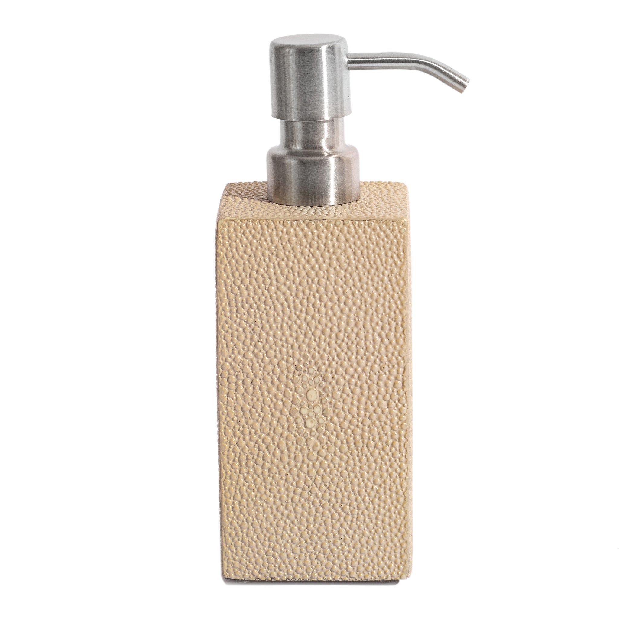 Chelsea Luxury Soap Dispenser – Natural Shagreen