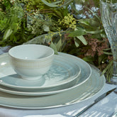 Ivory dinner set by Vista Alegre — lifestyle table setting