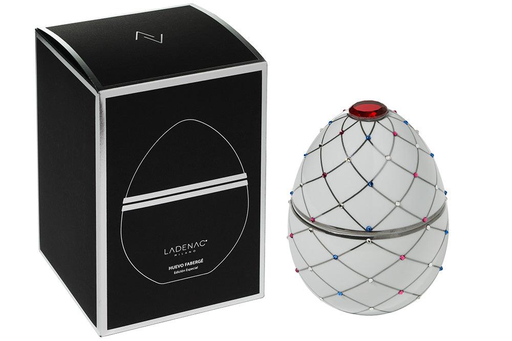 PREMIUM WHITE EGG WITH SILVER STRIPE - LAZADO