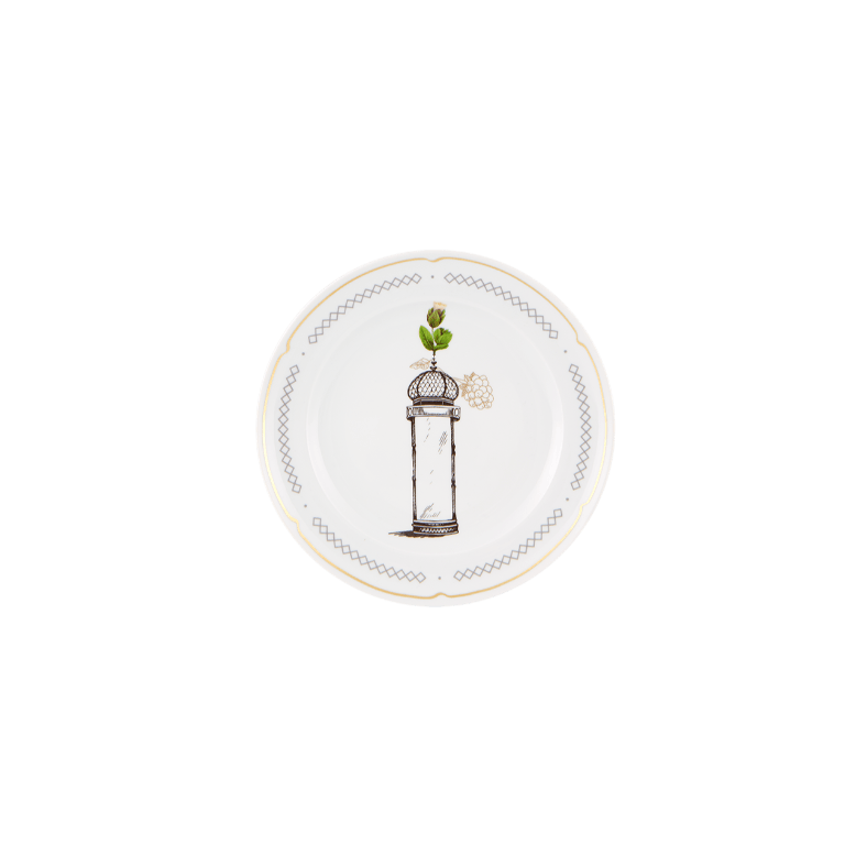 Petites Histoires - Set 4 Dessert Plates - LAZADO