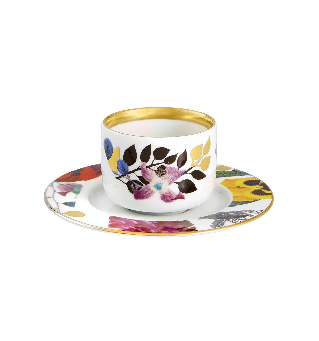 Primavera - Set 2 Coffee Cups & Saucers - LAZADO