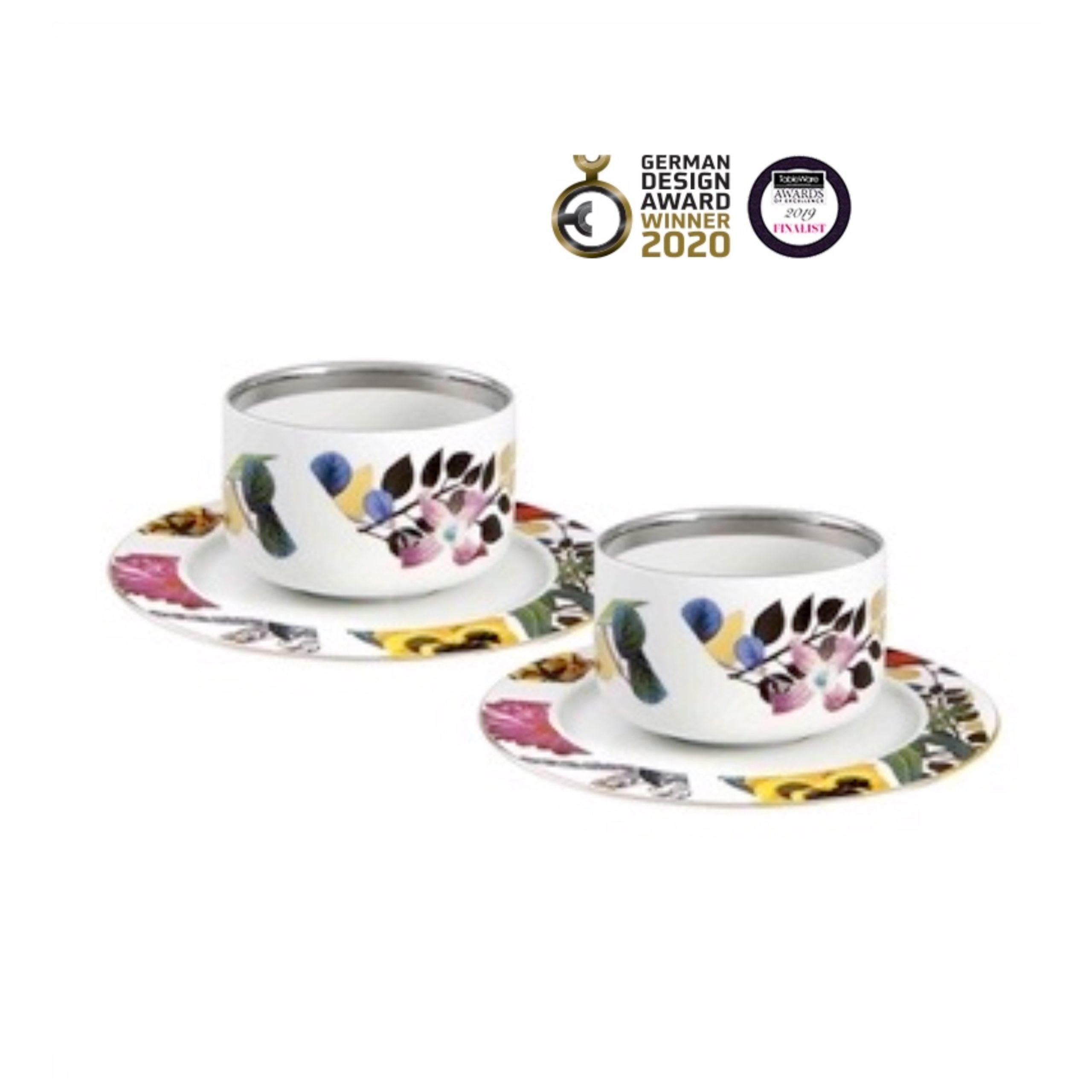 Primavera - Set 2 Tea Cups & Saucers - LAZADO