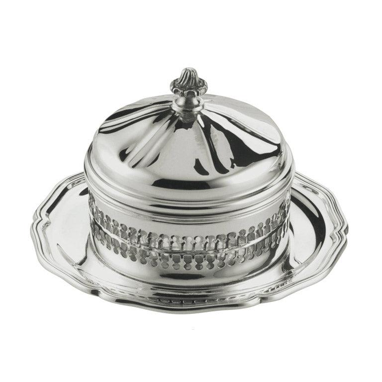 Round jam pot w/fretwork - LAZADO