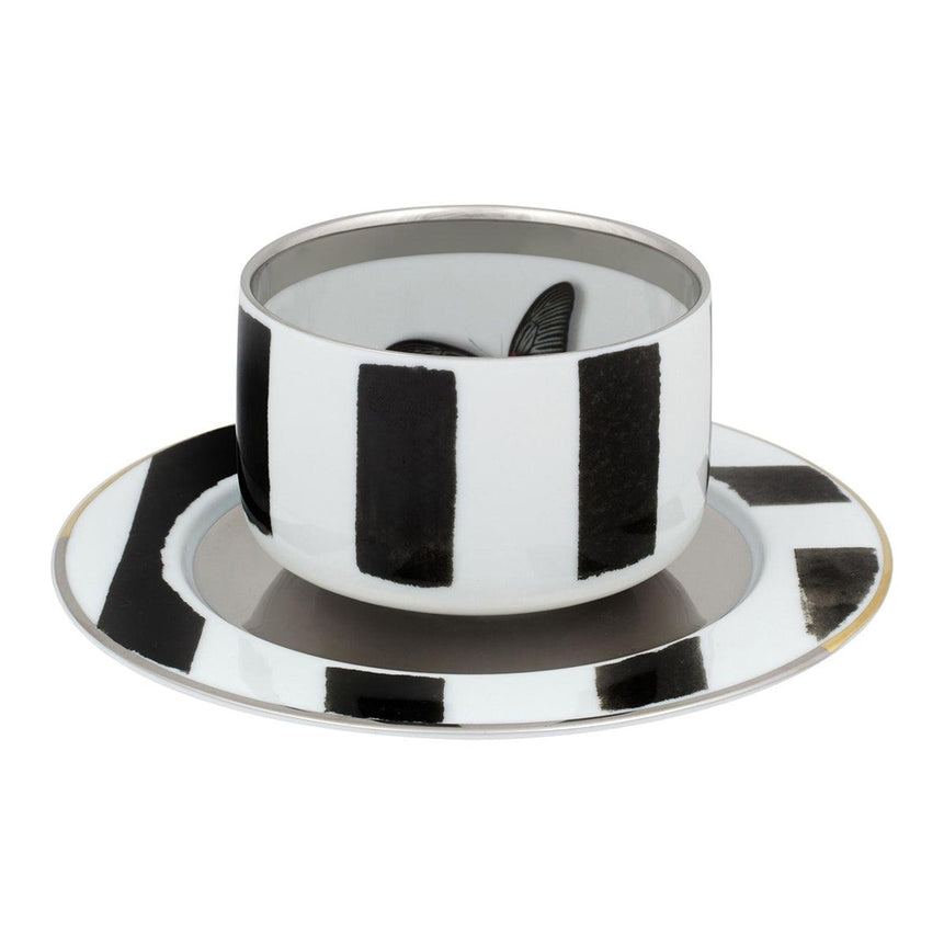 Sol y Sombra - Tea Cup with Saucer Butterfly - LAZADO