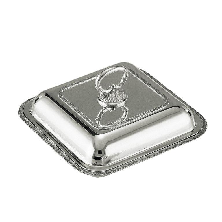 Square vegetable server w/dual-use cover - LAZADO