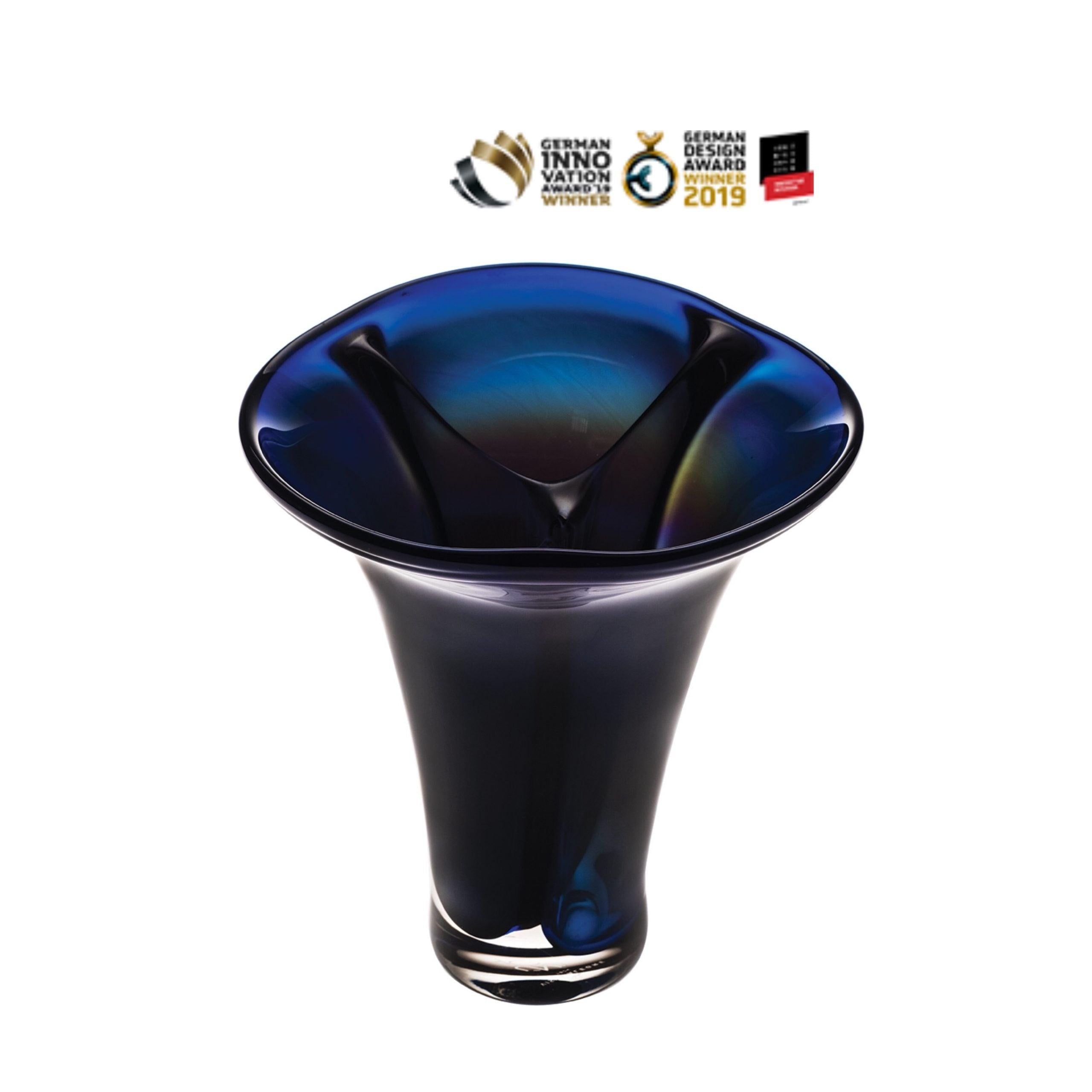 Vase Trilogy Blue - LAZADO