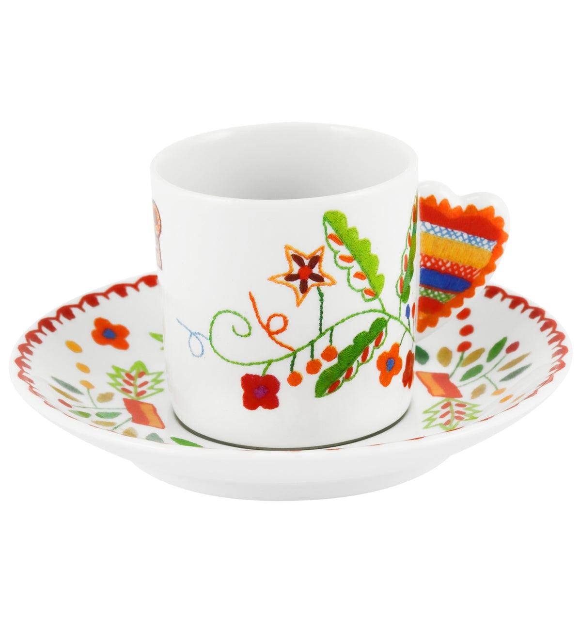 Vila Verde - Coffee Cup & Saucer - LAZADO