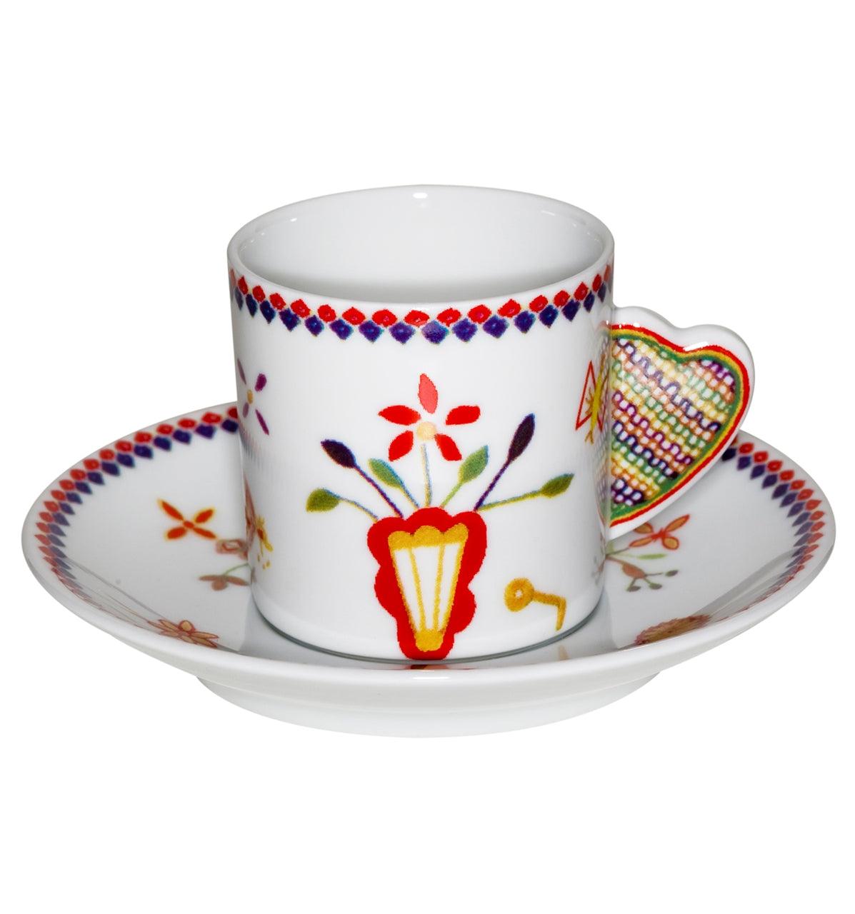 Vila Verde - Coffee Cup & Saucer - LAZADO