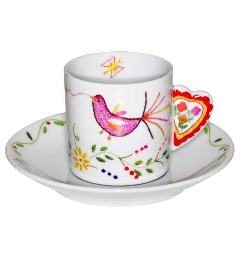 Vila Verde - Coffee Cup & Saucer - LAZADO