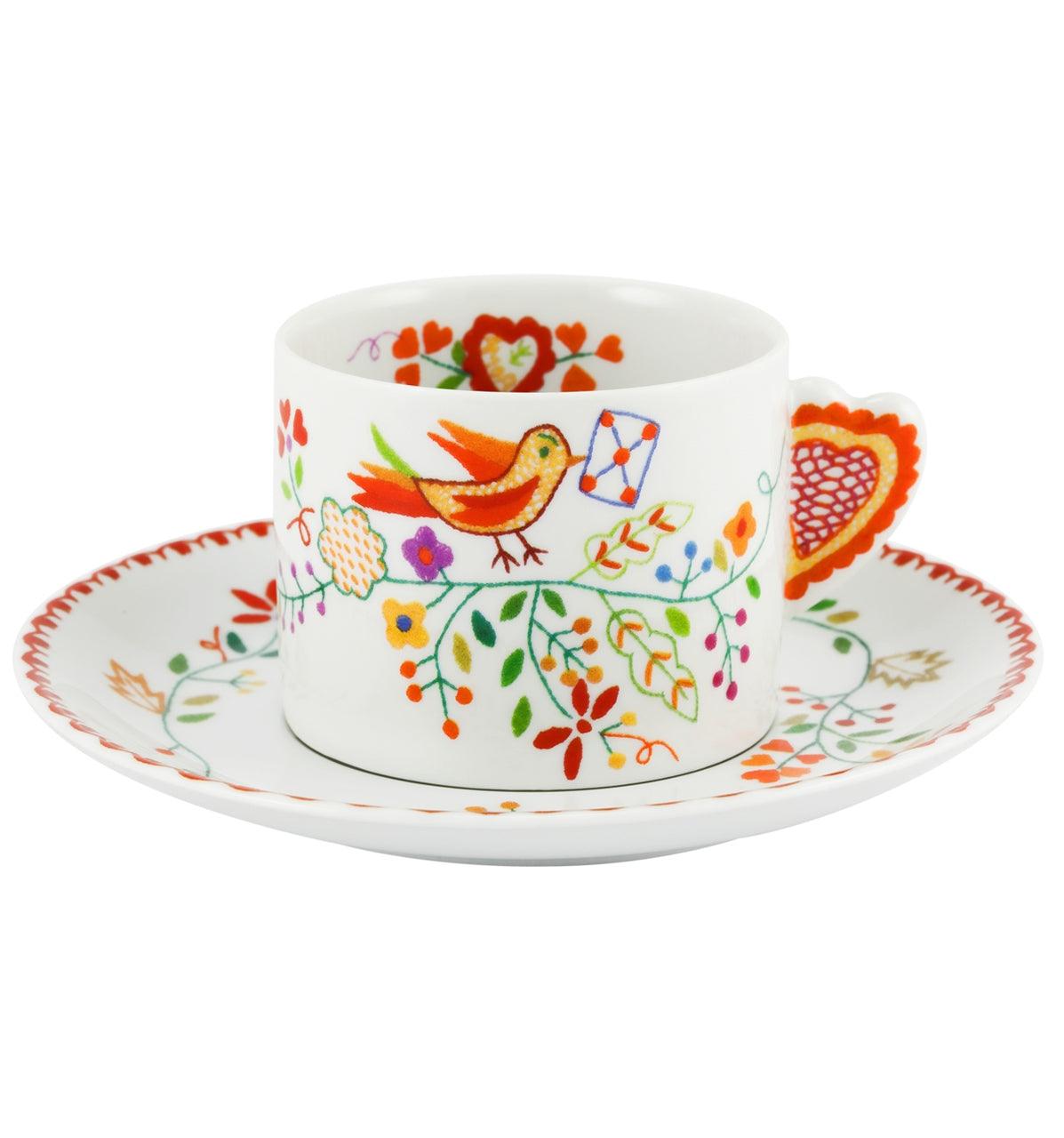 Vila Verde - Tea Cup & Saucer - LAZADO