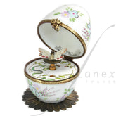 White musical egg by Fanex France - Main View