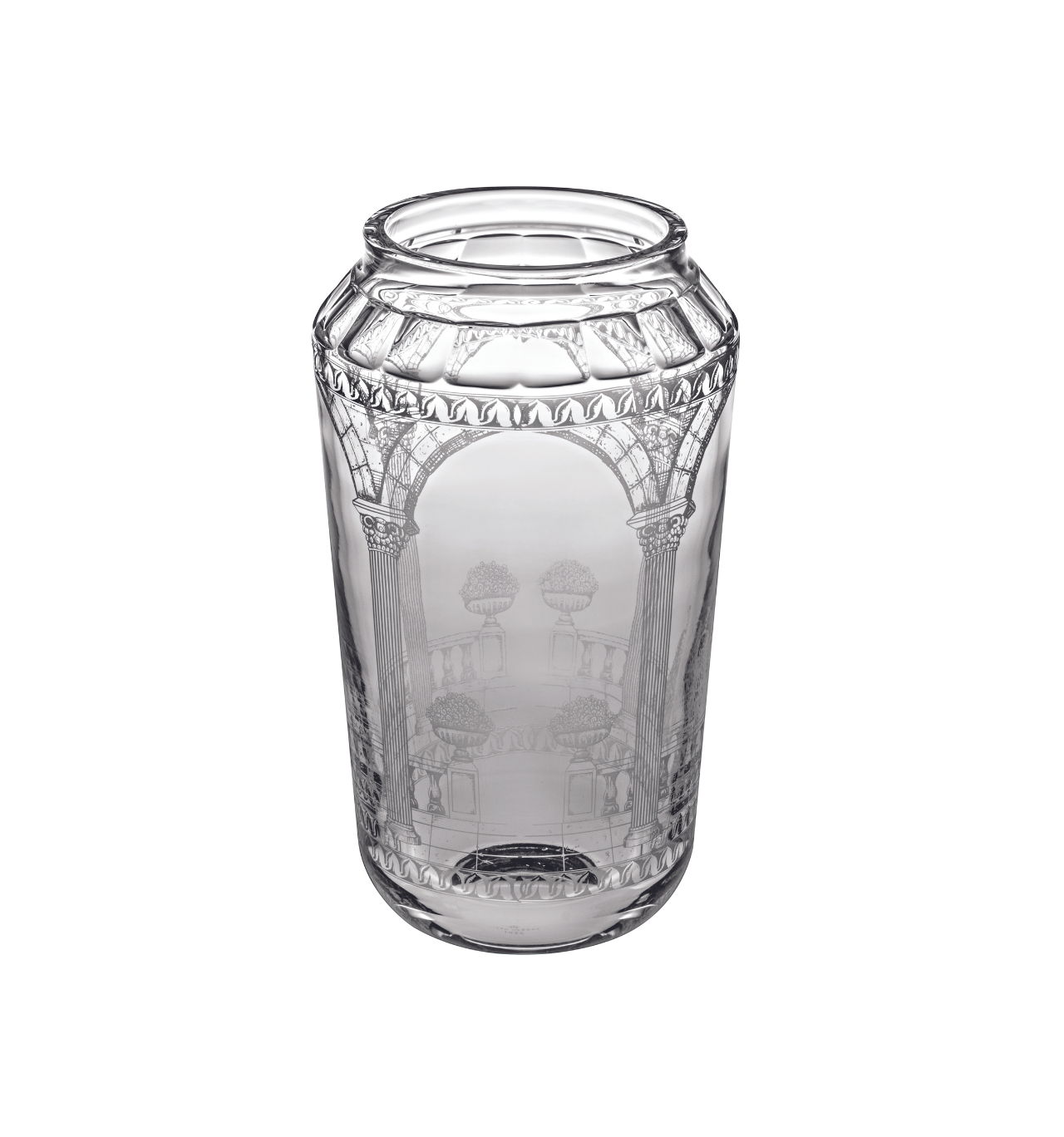See Around Vase – Handmade Crystal (30%) & Artistic Glass (31 cm H) by Vista Alegre - Set View