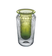 See Around Vase – Handmade Crystal (30%) & Artistic Glass (31 cm H) by Vista Alegre - Detail View