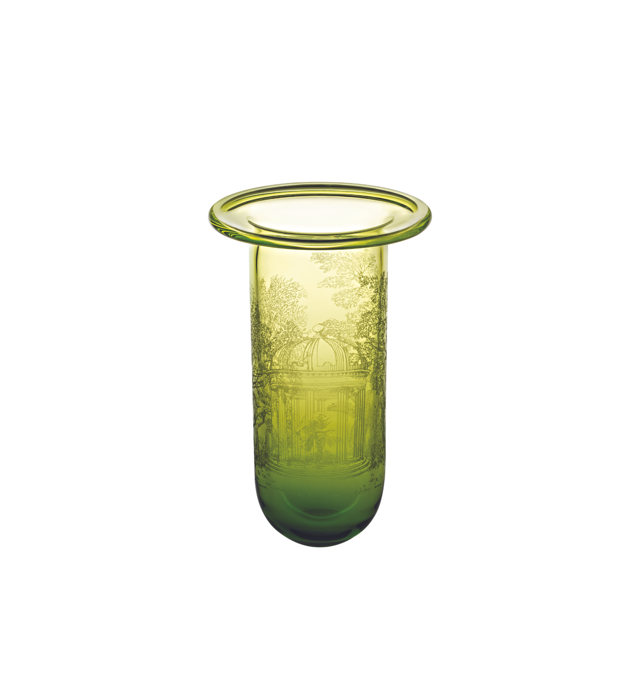 See Around Vase – Handmade Crystal (30%) & Artistic Glass (31 cm H) by Vista Alegre - Lifestyle View