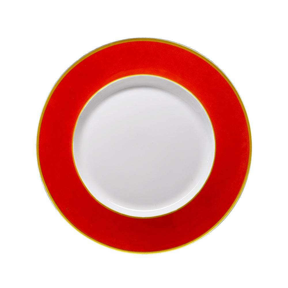 Striche Arancioni e Oro – Dinner Set (30 Pieces) by Geminiano Cozzi - Set View