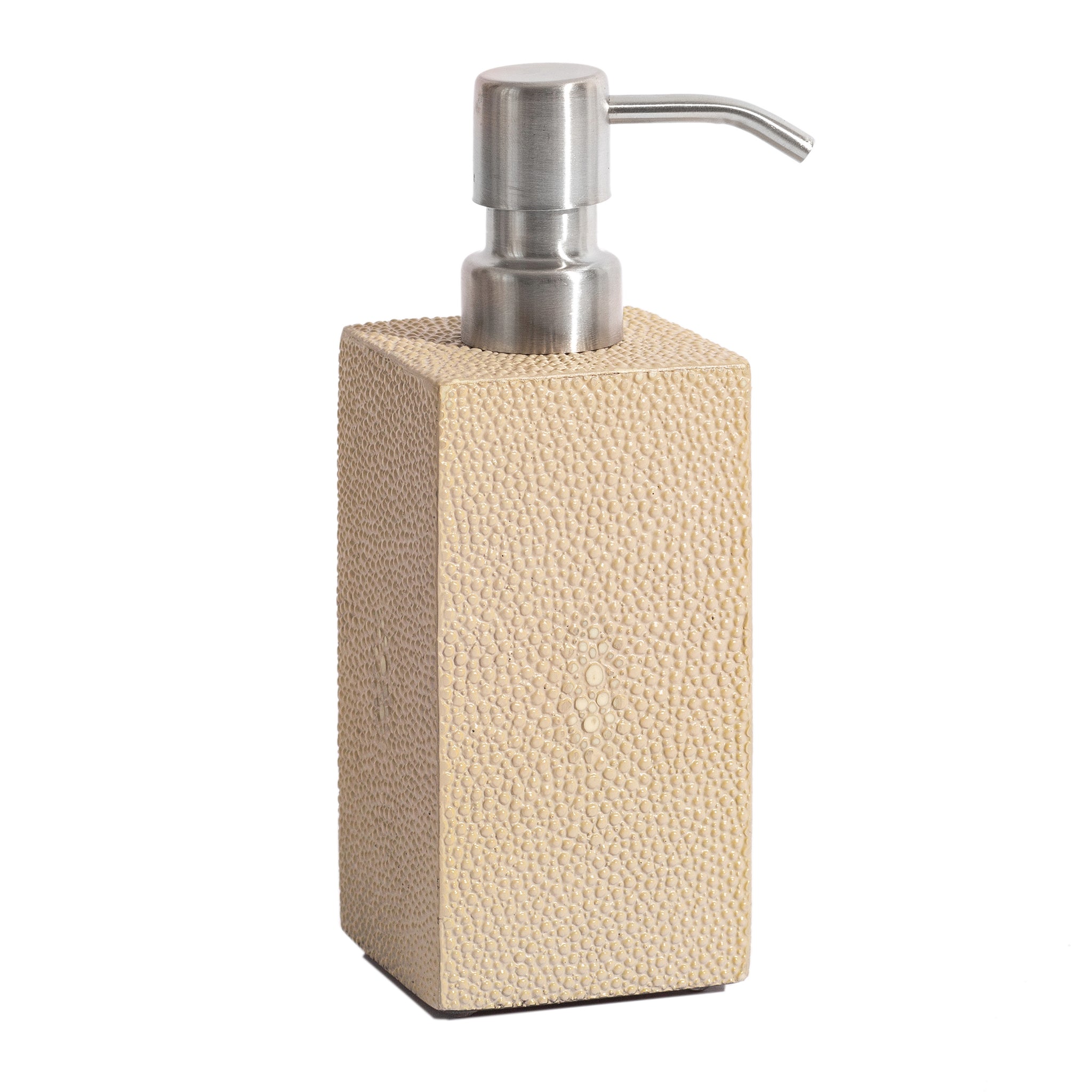 Chelsea Luxury Soap Dispenser – Natural Shagreen