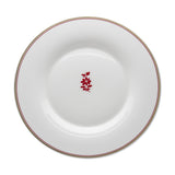 Feston e Cadena Rosso - Dinner Set (24 Pieces) by Geminiano Cozzi - Detail View