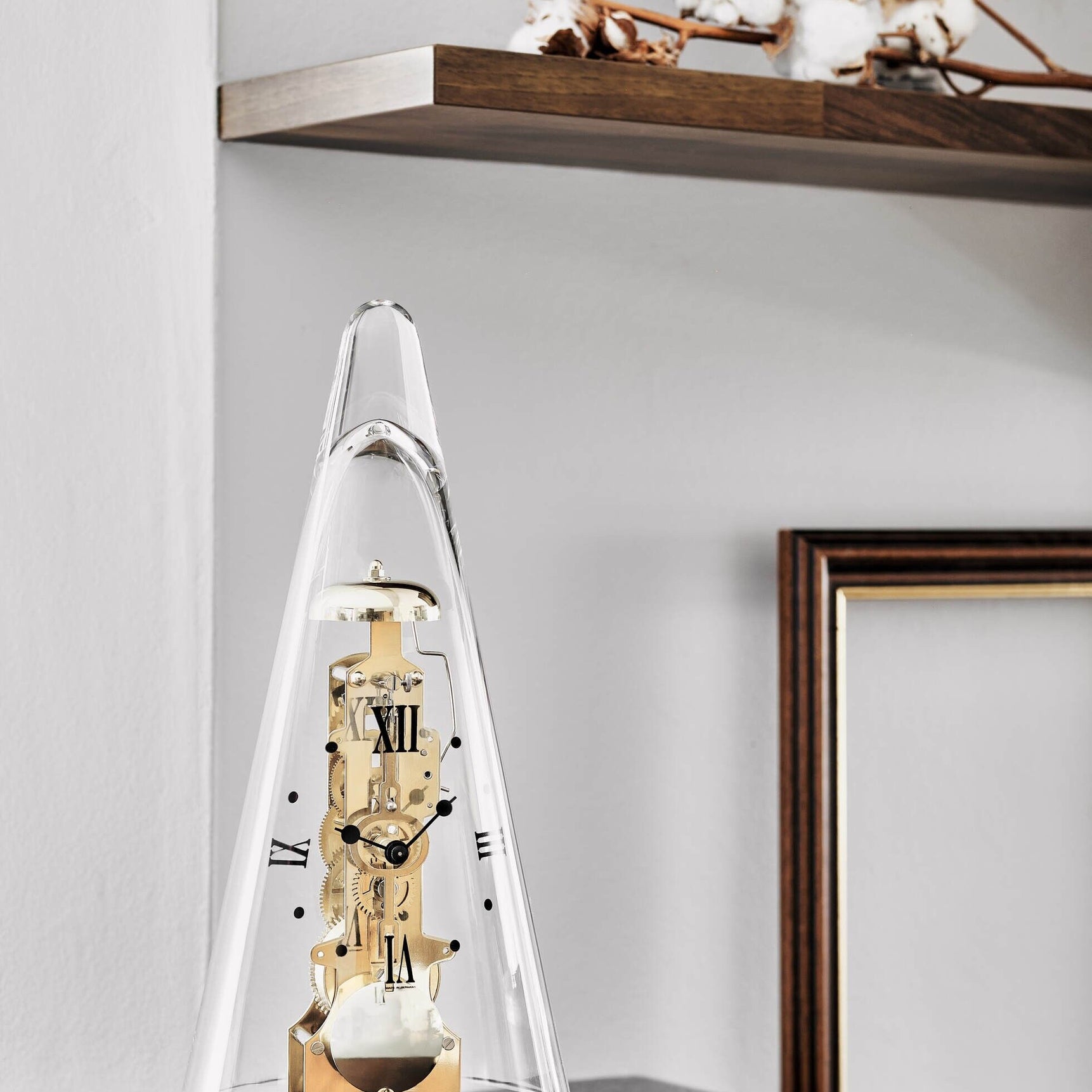 Hermle Leyton Skeleton Mantel Clock