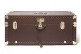 Pineider Wrapped Trunk – Black Calfskin – Main View