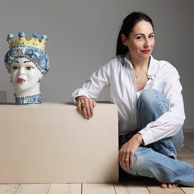 مزهرية مورو ليدي متوسطة الحجم جديدة