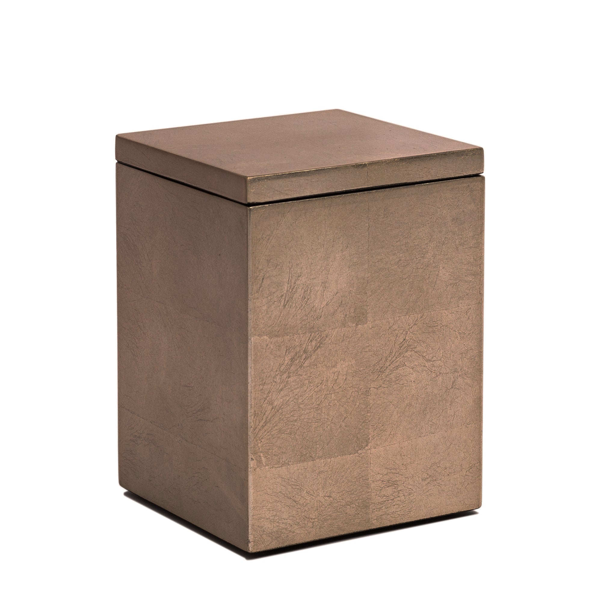 Kensington Luxury Cotton Wool Box – Taupe Silver Leaf