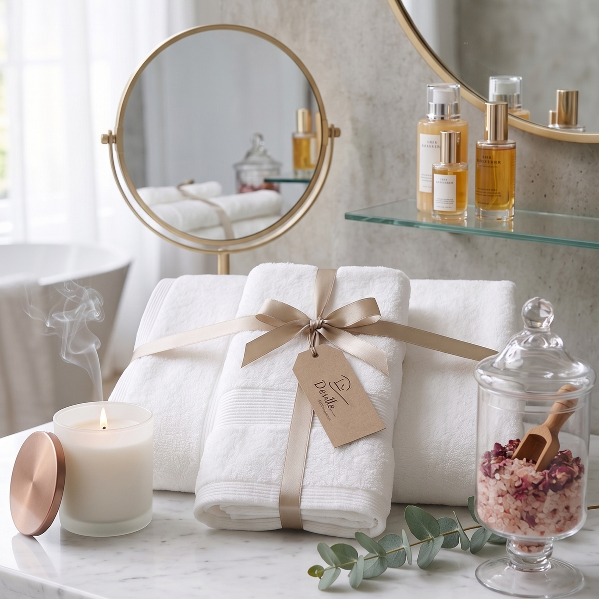 COTA TOWEL 3PCS WHITE