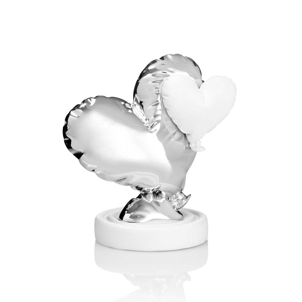Sculpture Fly into my heart Sliver - Small