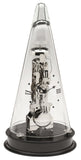 Hermle Skeleton Mantel Clock - black by Hermle - Alternate Angle