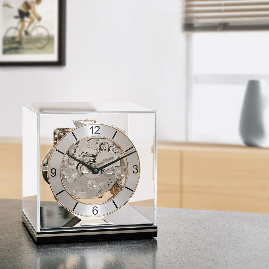 Hermle Table Clock – Black