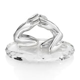 Sculpture with Silver Embrace - Large by Ottaviani - Alternate Angle