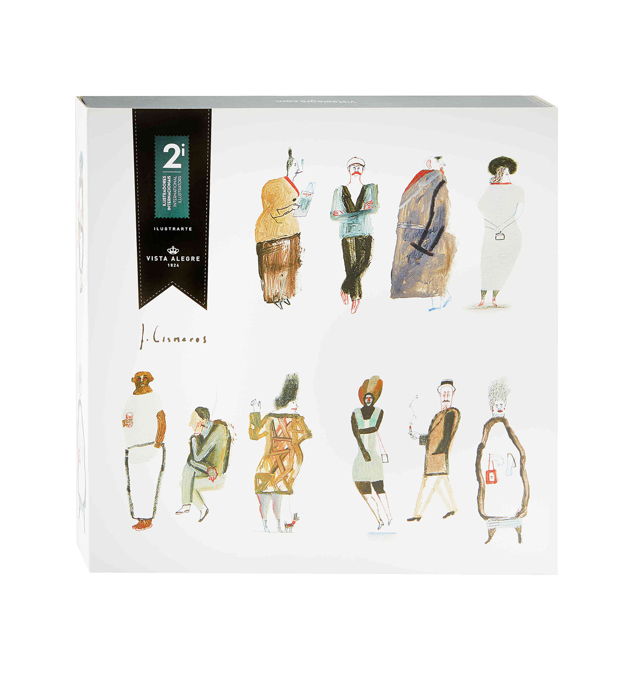 2i - Ilustradores Internacionais - Round Plate Jesus Cisneros - LAZADO