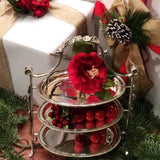 Elegant 3-Tier Cake Stand – Add Royal Charm to Your Table by Royal Family - Detail View