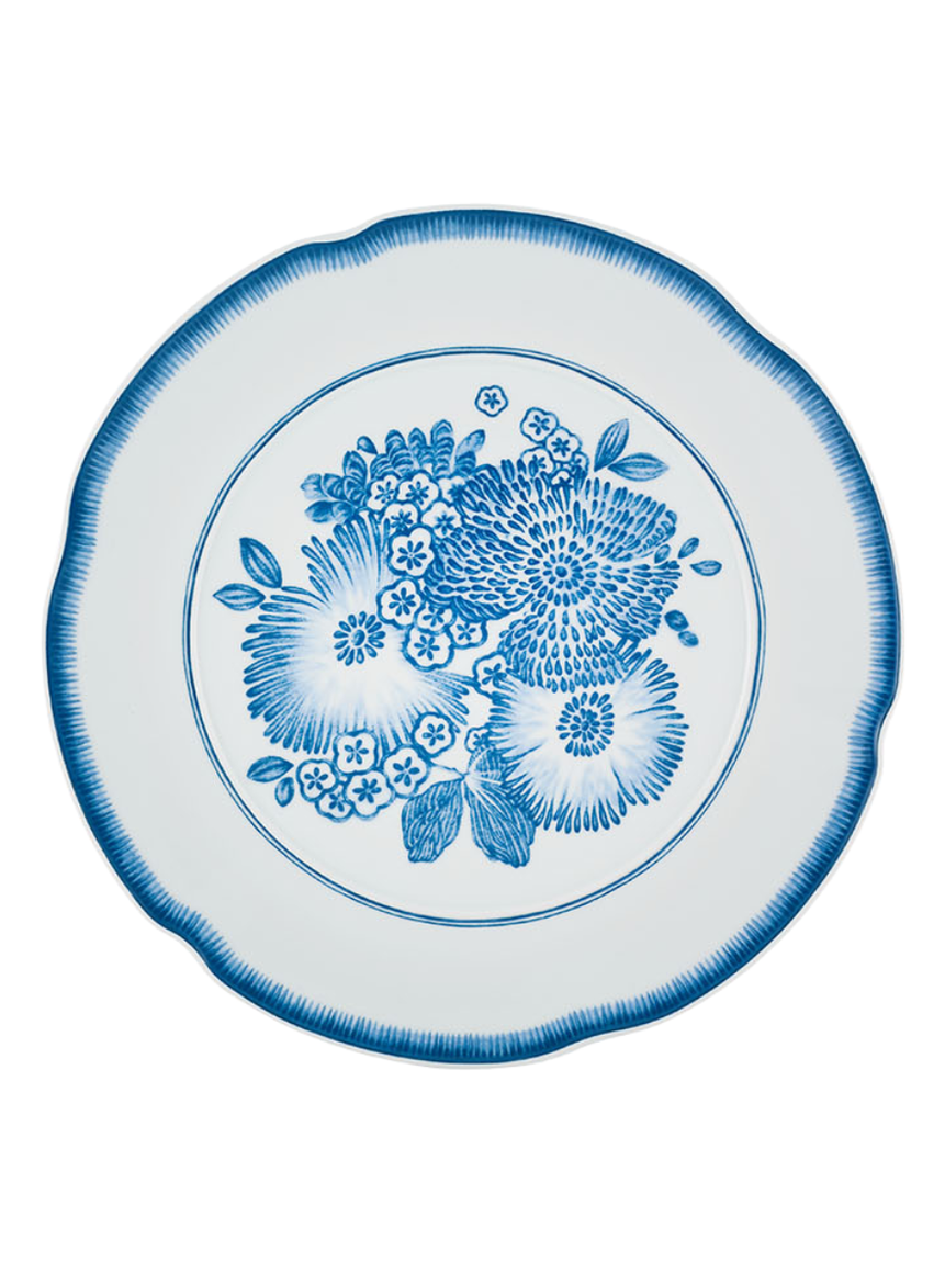 Coralina Blue - طقم عشاء 16 قطعة لأربع أشخاص