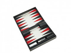 Backgammon Set — Italian Leather Case