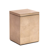 Kensington Luxury Cotton Wool Box – Champagne Silver Leaf by Posh - Main View