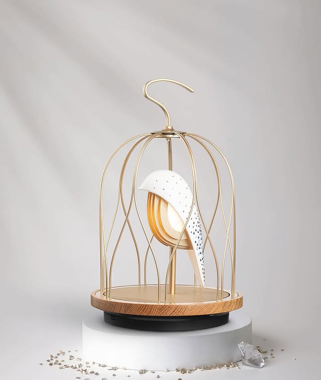 سبيكر JG01s اللاسلكية بتصميم مبتكر – ازرق وابيض