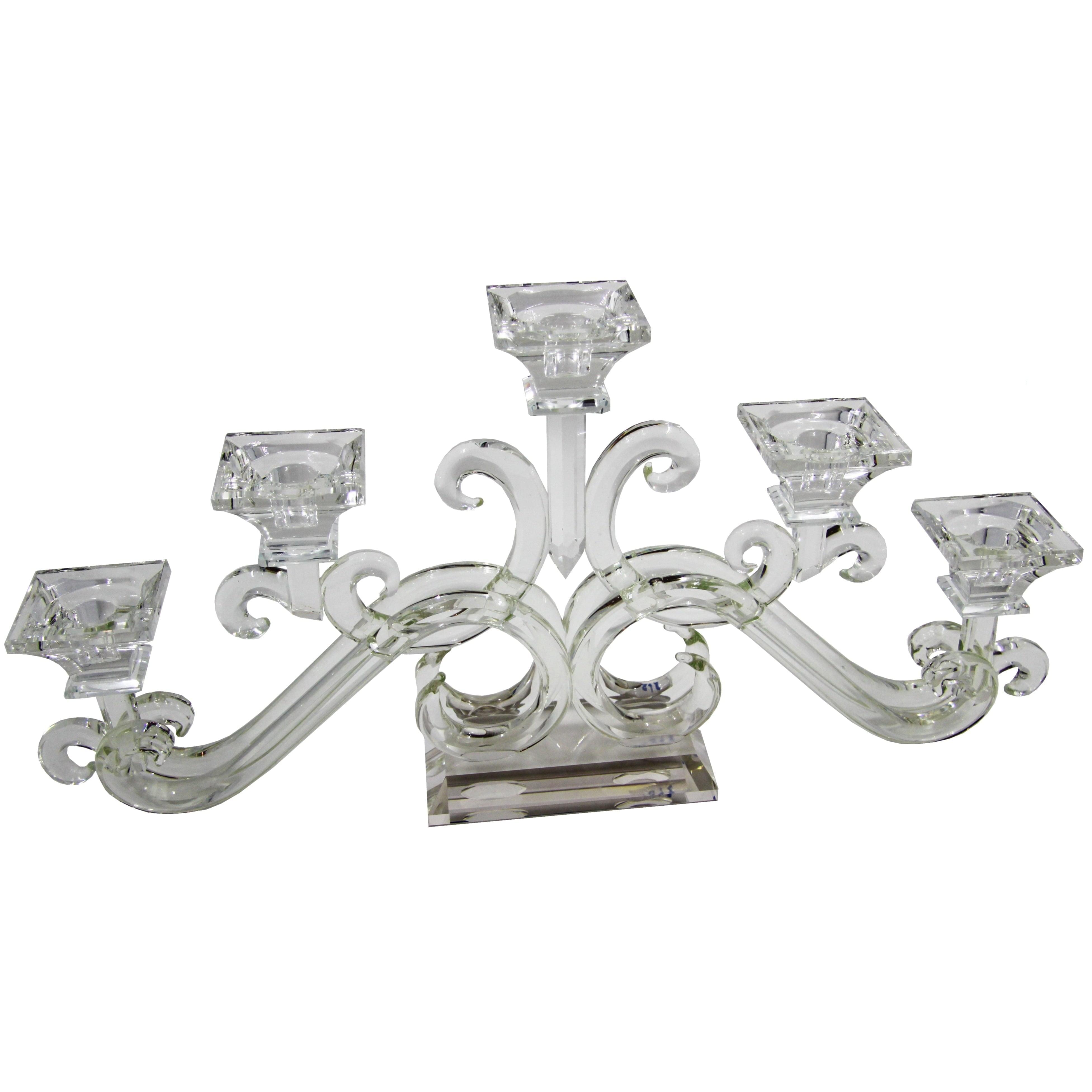 5 ARMS CRYSTAL CANDELABRA - LAZADO