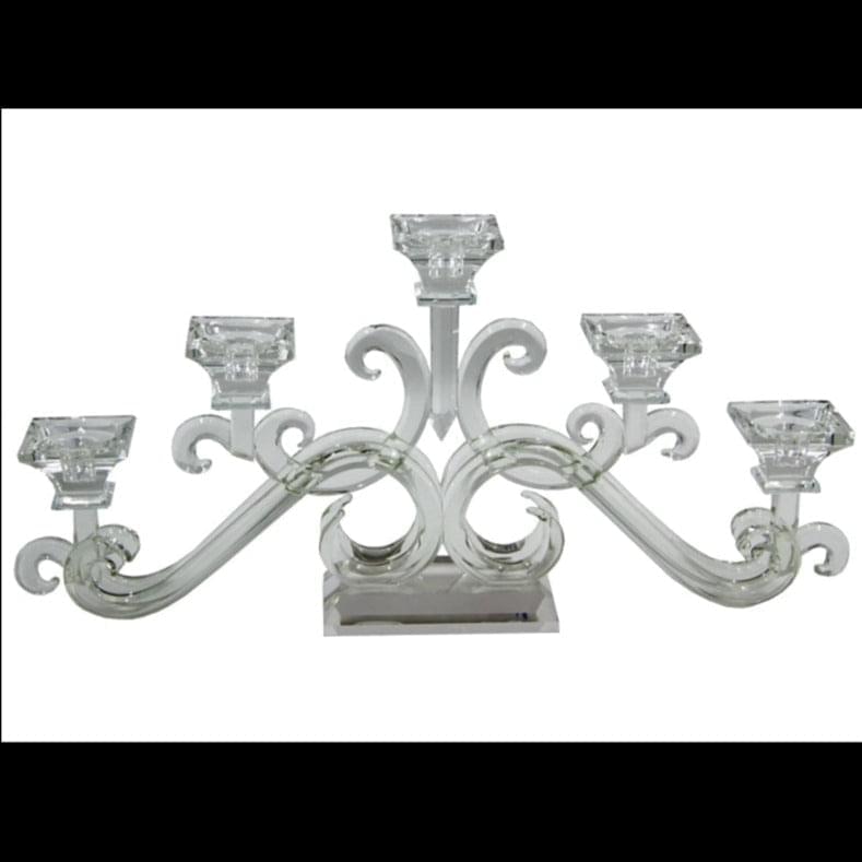 5 ARMS CRYSTAL CANDELABRA - LAZADO