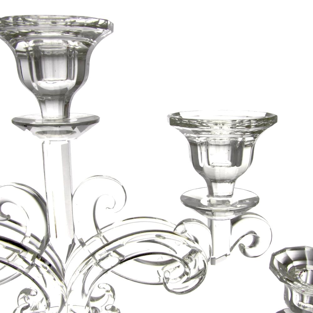 5 FLAMES CRYSTAL CANDLES HOLDER- CENTERPIECE - LAZADO
