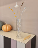 Nassa, design flower vase in glass by Blueside - Close-up