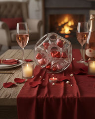 جينارو، 9 طبق تقديم زجاجي كروي