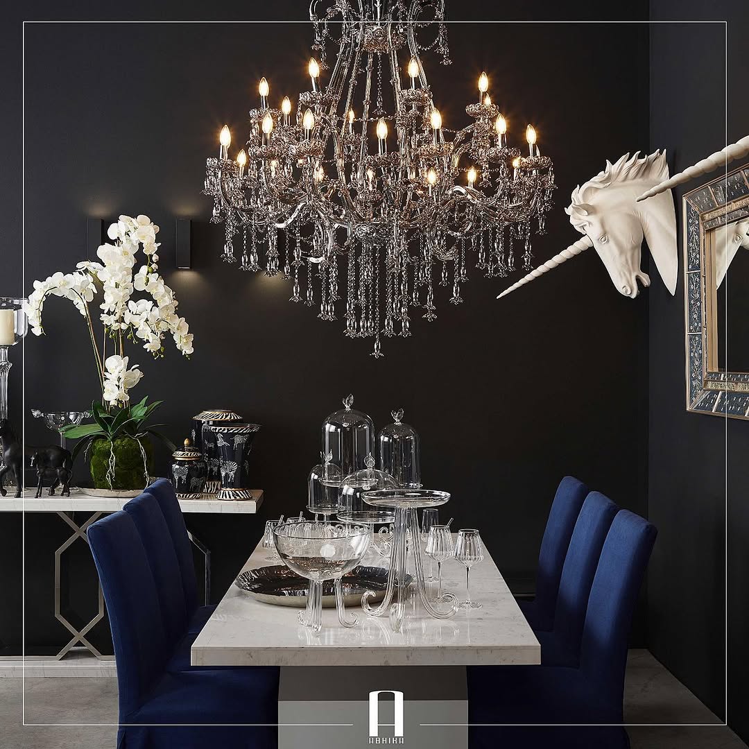 Flo Cake Holder Large – Elegant Glass Cake Display by Abhika - Main View