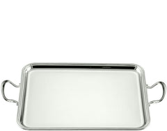 Inglese - Rectangular tray w/handles 42x32 cm