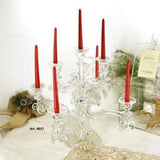 7 ARMS CRYSTAL CANDELABRA by Royal Family - Close-up