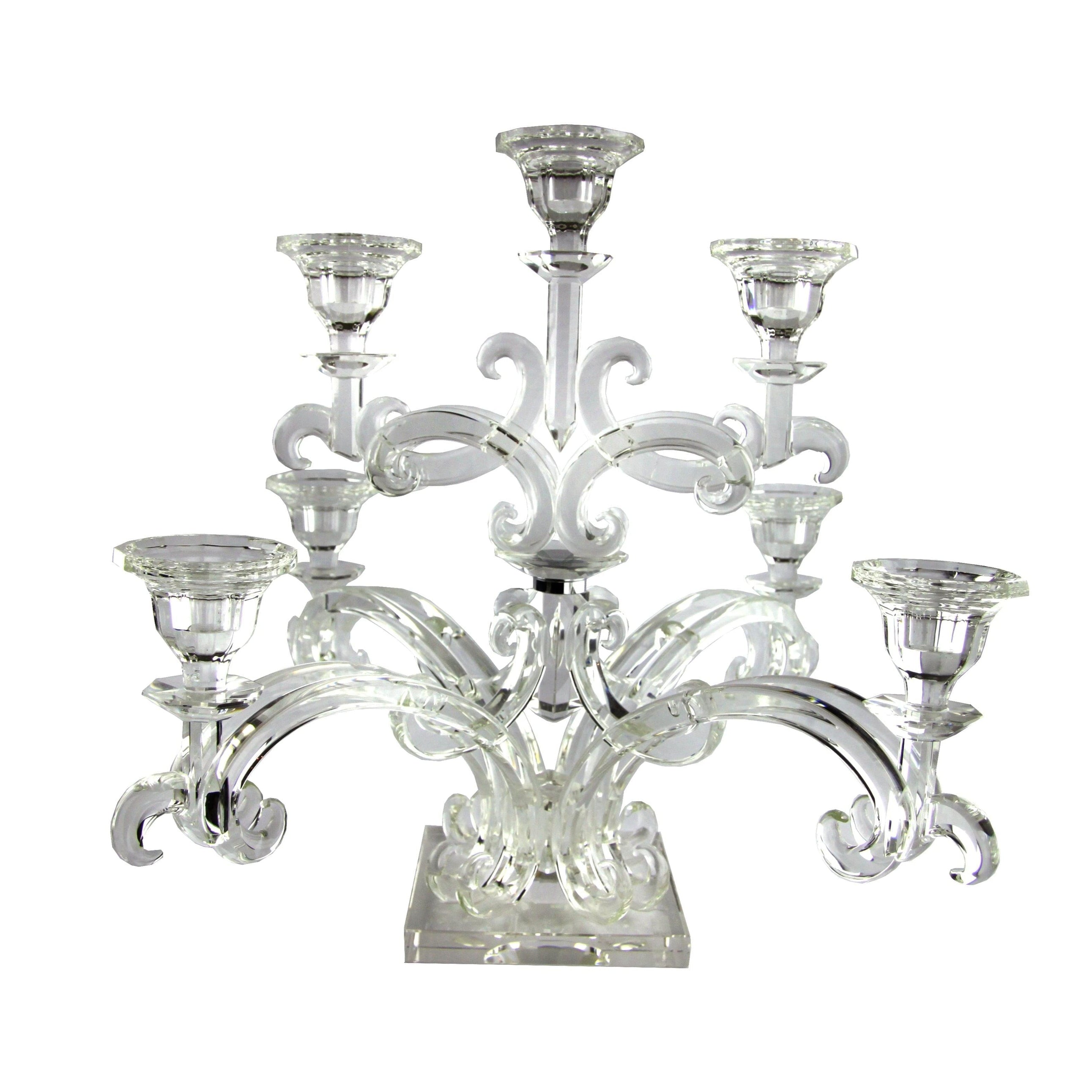 7 ARMS CRYSTAL CANDELABRA - LAZADO