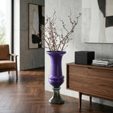Champ Glass Vase Big – Handcrafted Luxury Vase by Abhika - Main View